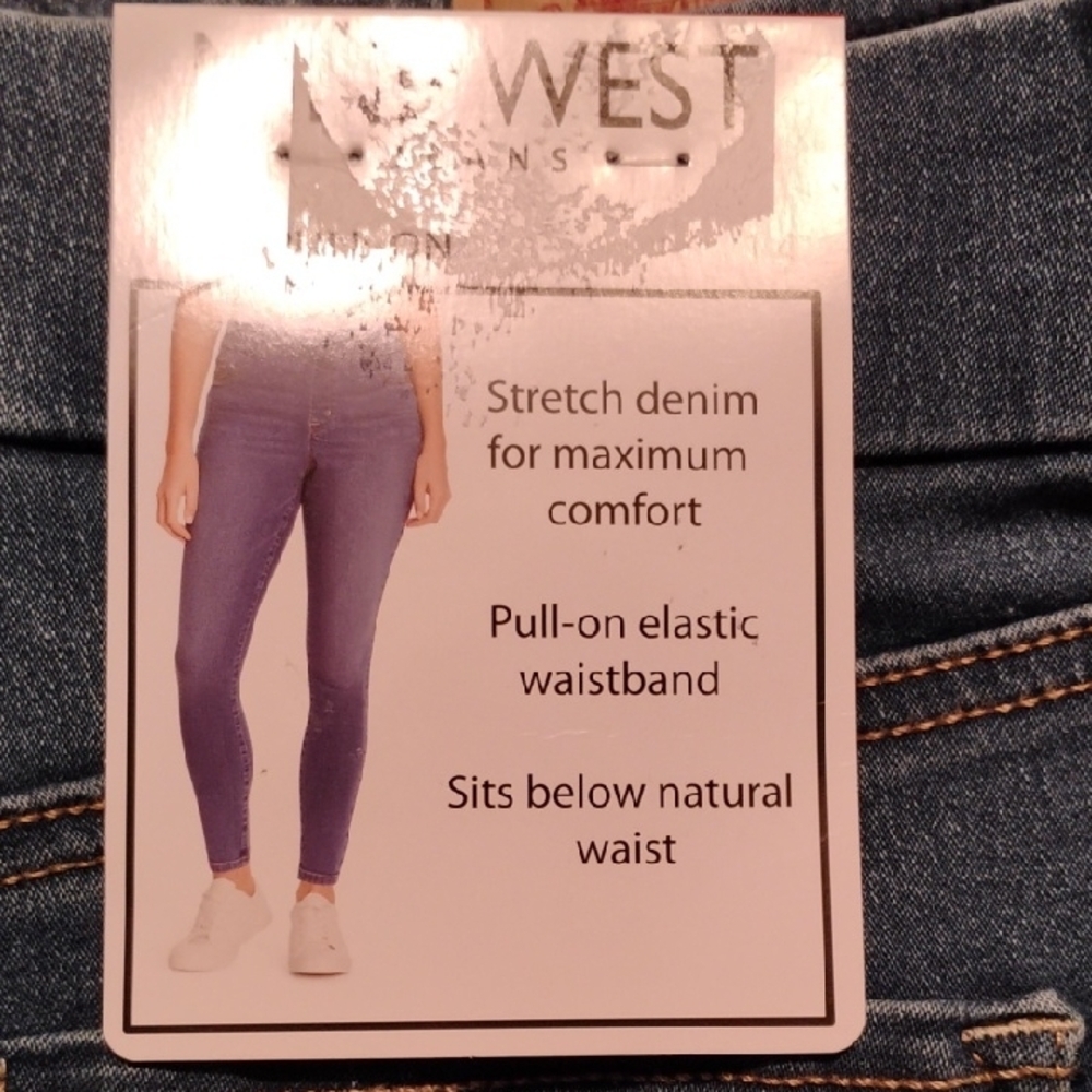 Nine West Blue Jeggings with Stretch Comfort